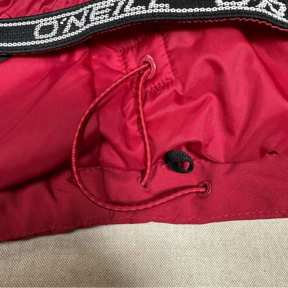 O’Neill Wavelite Ski Snowboard Jacket Womens XS Red Pink Black Floral 10K - Picture 8 of 16